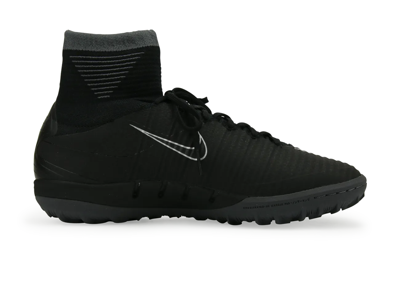 Nike Men's MercurialX Proximo II Turf Soccer Shoes Black/Dark Grey