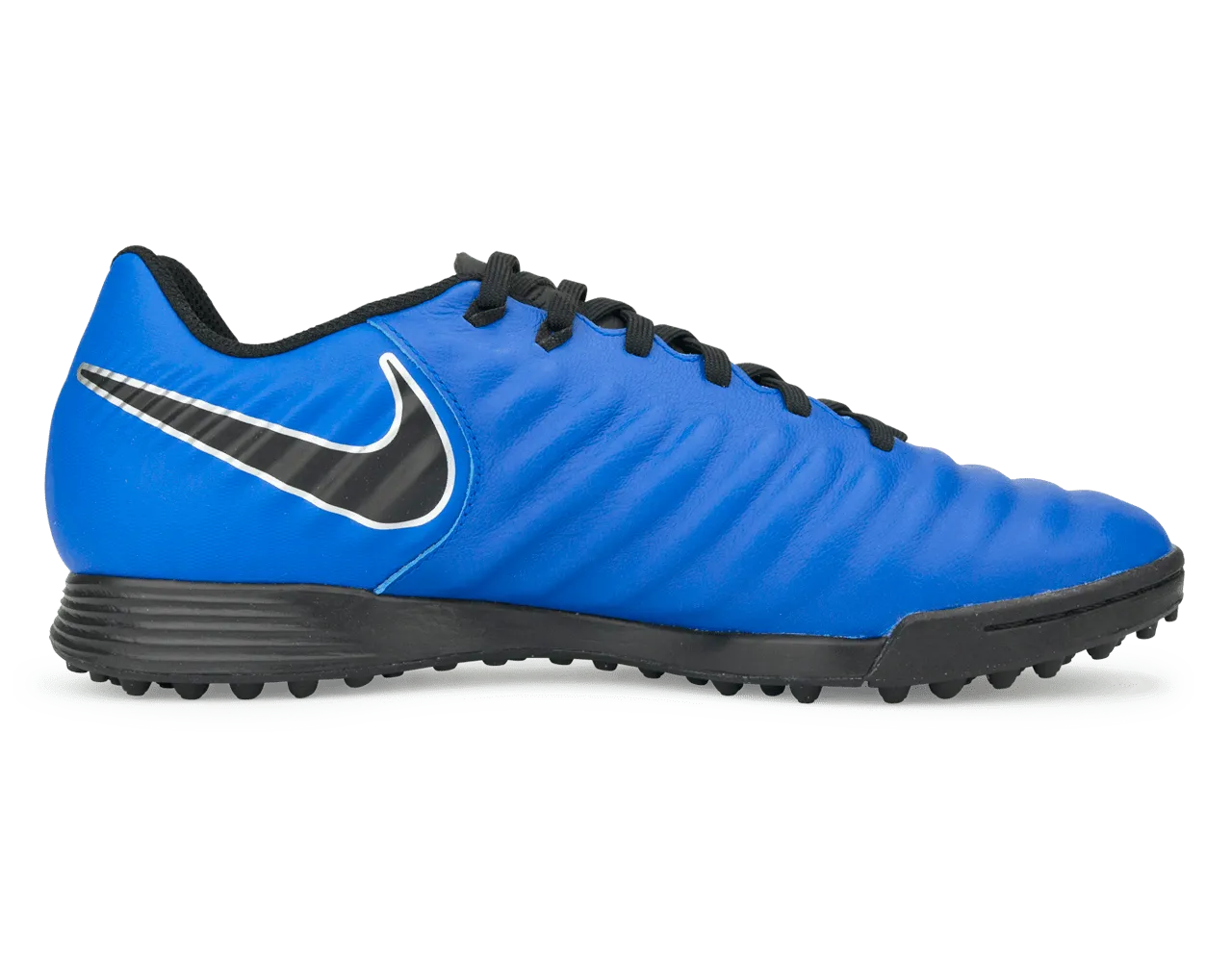 Nike Men's Tiempo Legend 7 Academy Turf Soccer Shoes Racer Blue/Metallic Silver