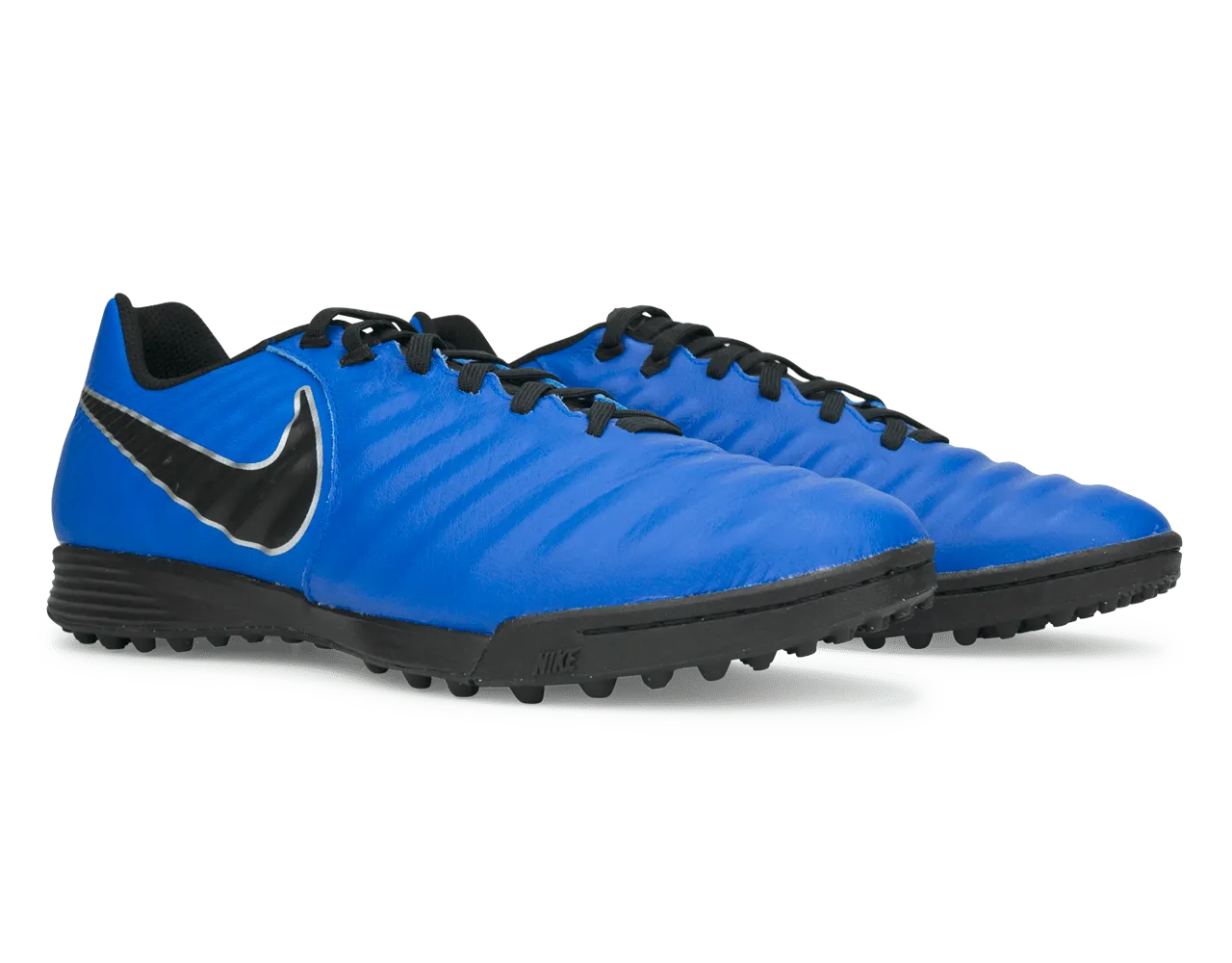 Nike Men's Tiempo Legend 7 Academy Turf Soccer Shoes Racer Blue/Metallic Silver