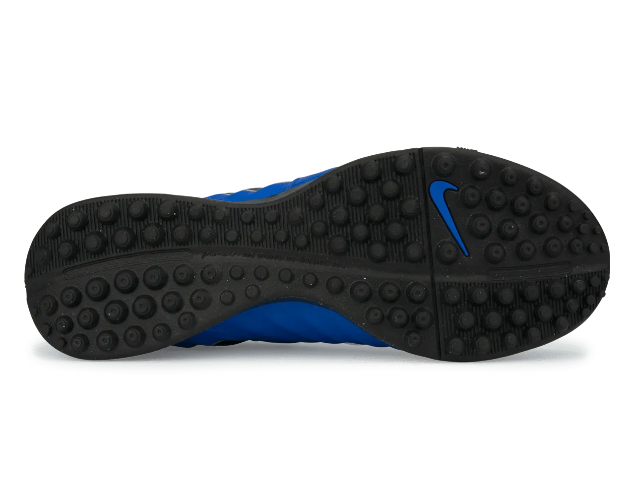 Nike Men's Tiempo Legend 7 Academy Turf Soccer Shoes Racer Blue/Metallic Silver
