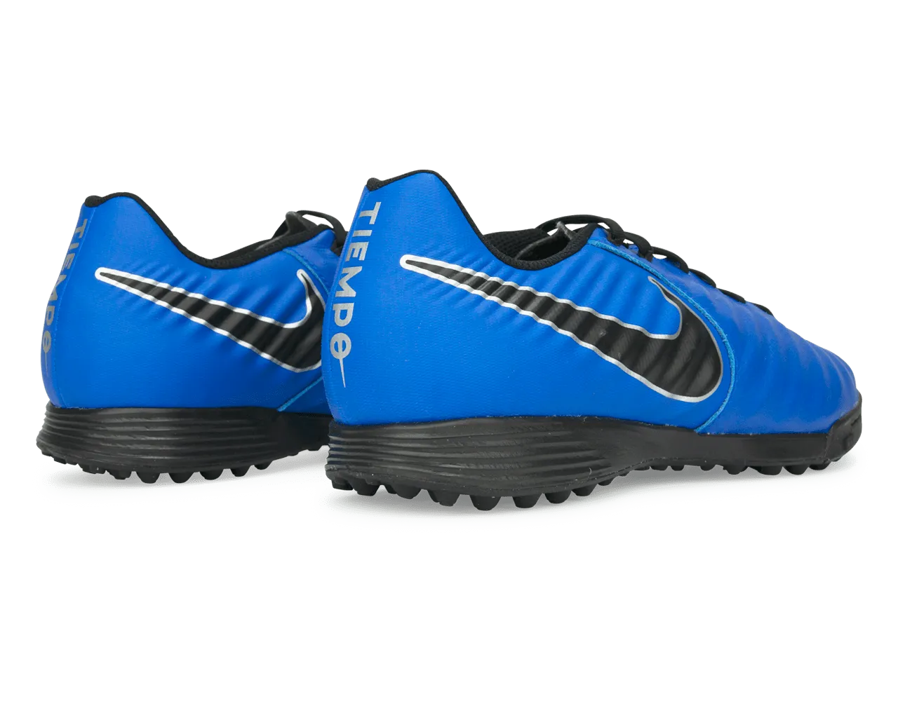 Nike Men's Tiempo Legend 7 Academy Turf Soccer Shoes Racer Blue/Metallic Silver