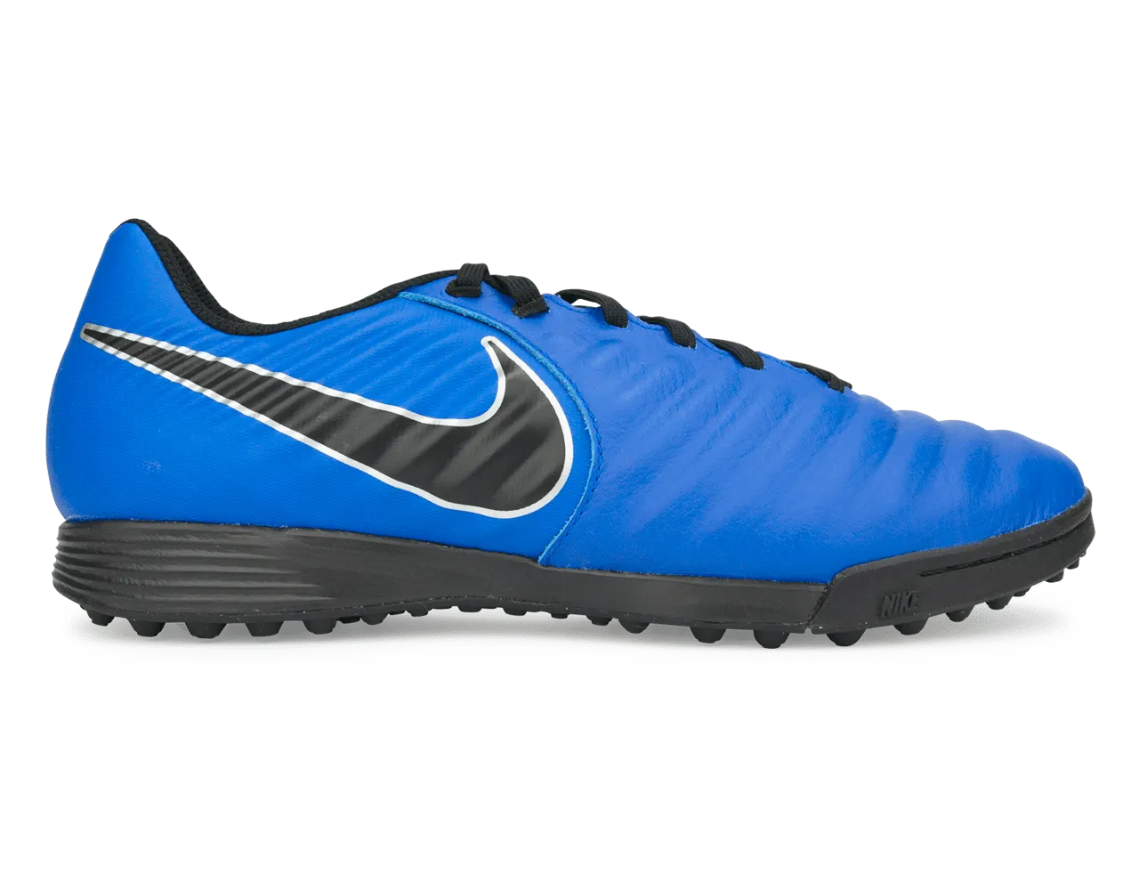 Nike Men's Tiempo Legend 7 Academy Turf Soccer Shoes Racer Blue/Metallic Silver
