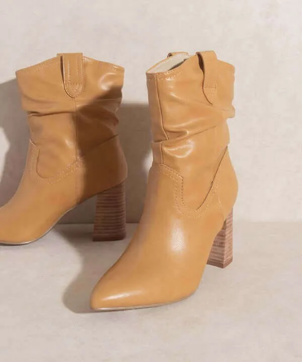 Oasis Society Mavis - Western Style Heeled Boots