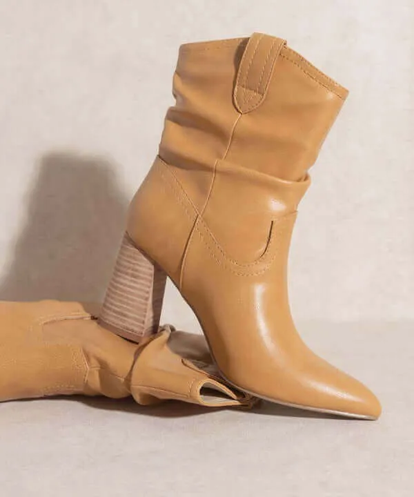 Oasis Society Mavis - Western Style Heeled Boots