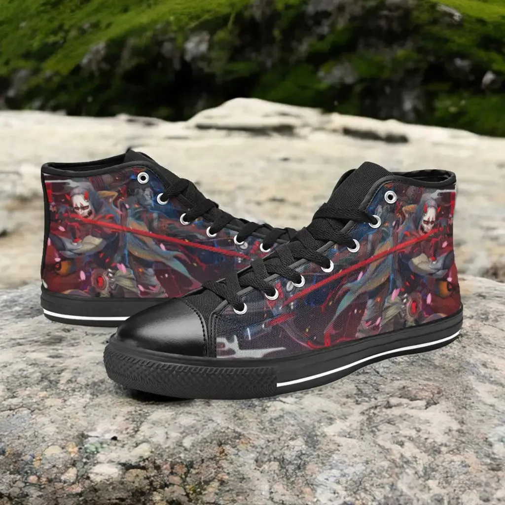 Overwatch Genji Hanzo Shoes High Top Sneakers for Kids and Adults