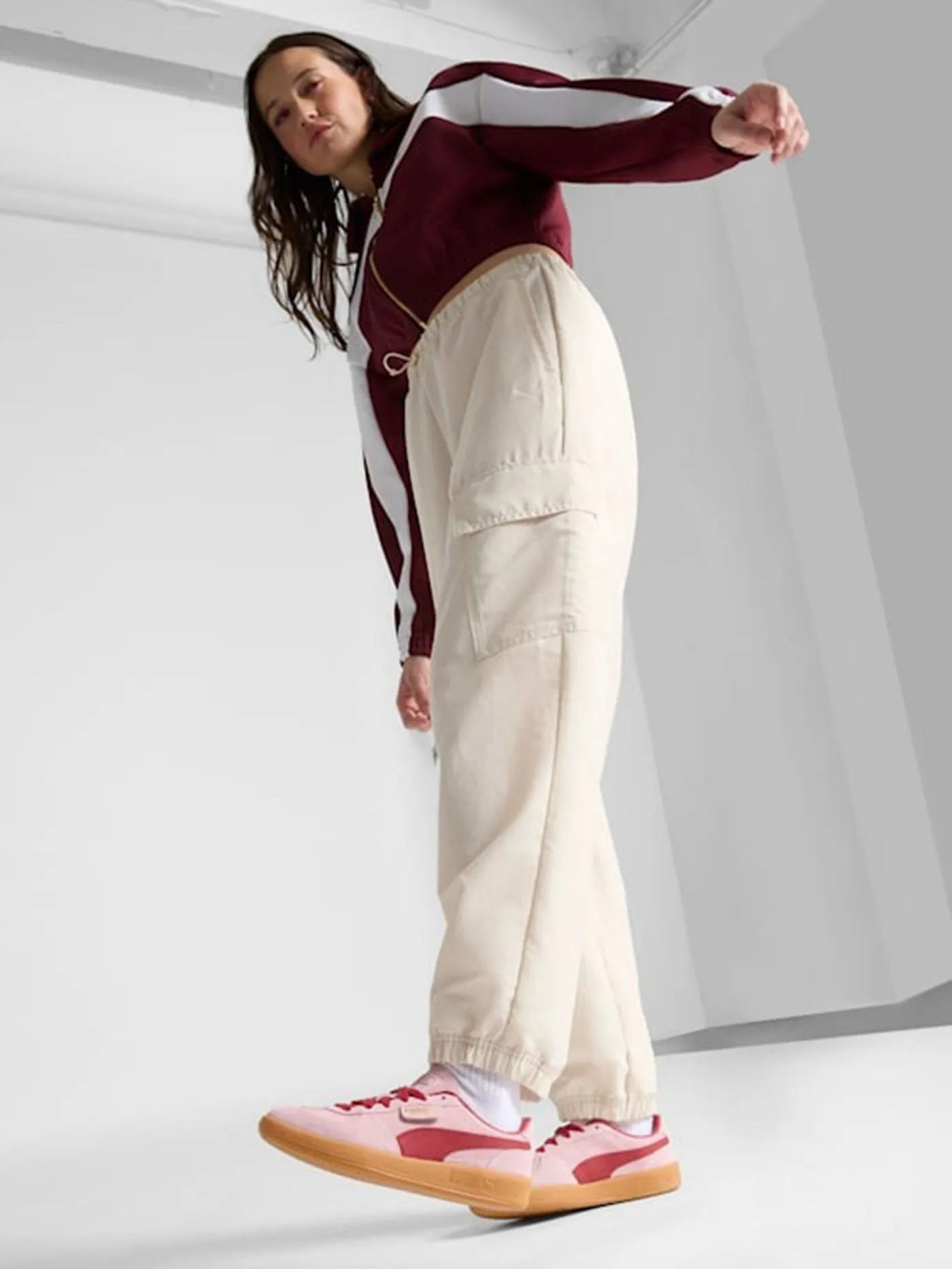 Palermo Rose Mauve/Dark Crimson Shoes