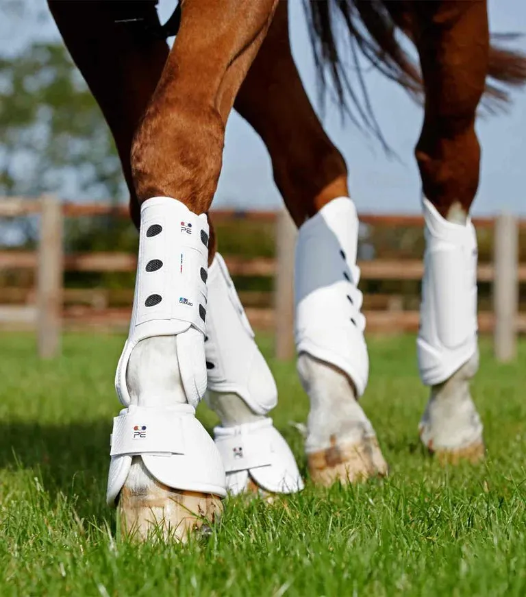 PEI Carbon Tech Kevlar No-Turn Over Reach Horse Boots (set of 2)