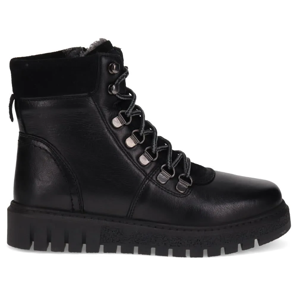 Platform Lace-Up Ankle Boots - TEJ40015 / 326 421