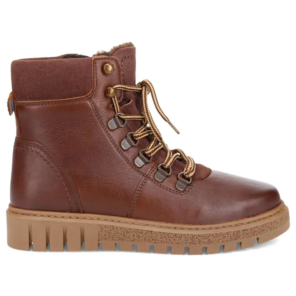 Platform Lace-Up Ankle Boots - TEJ40015 / 326 421