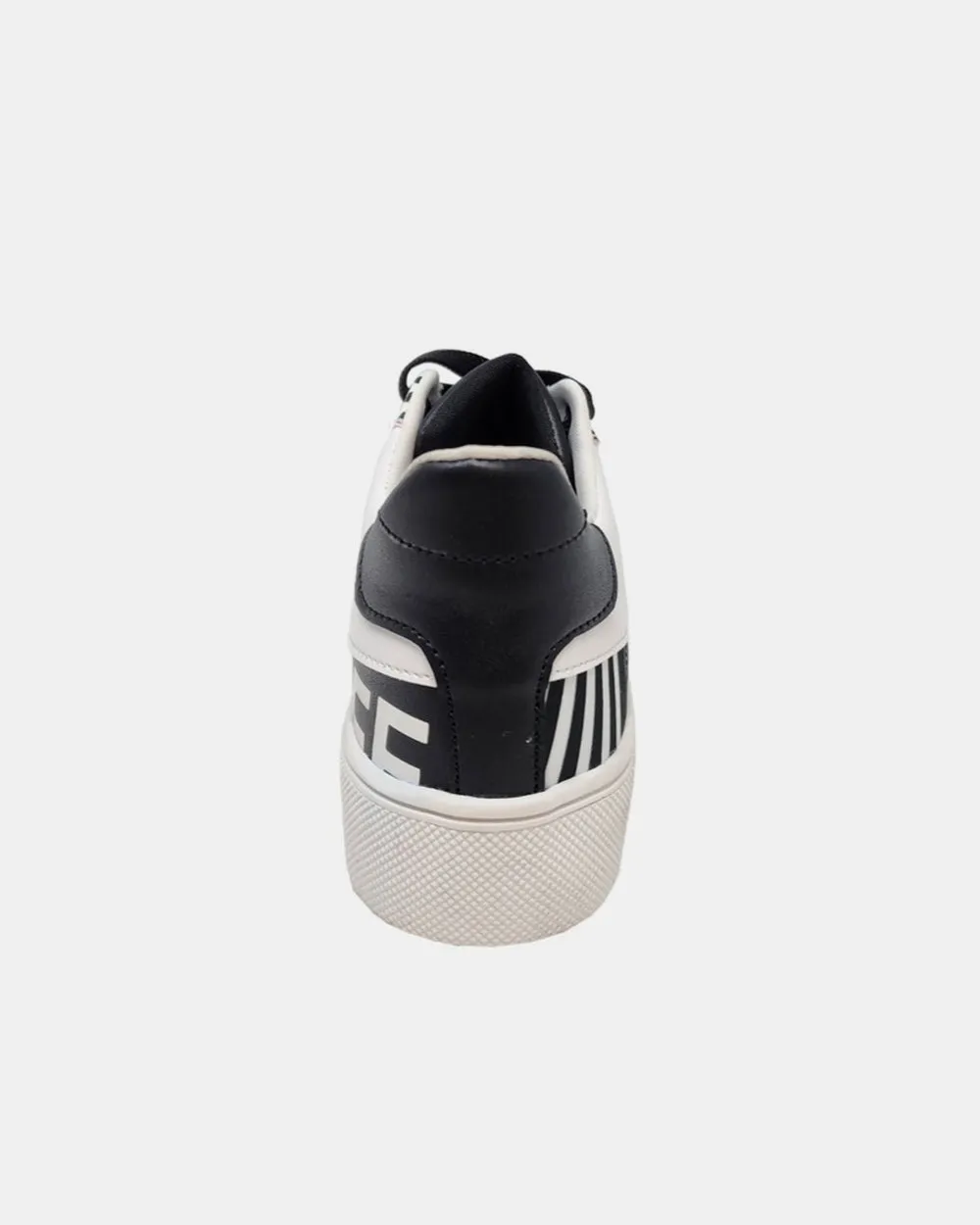 Printed Vegan Leather Lace Up Sneaker