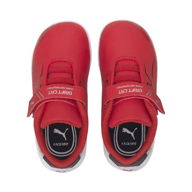 Puma Drift Kids-Boys Lifestyle Boots Red/White