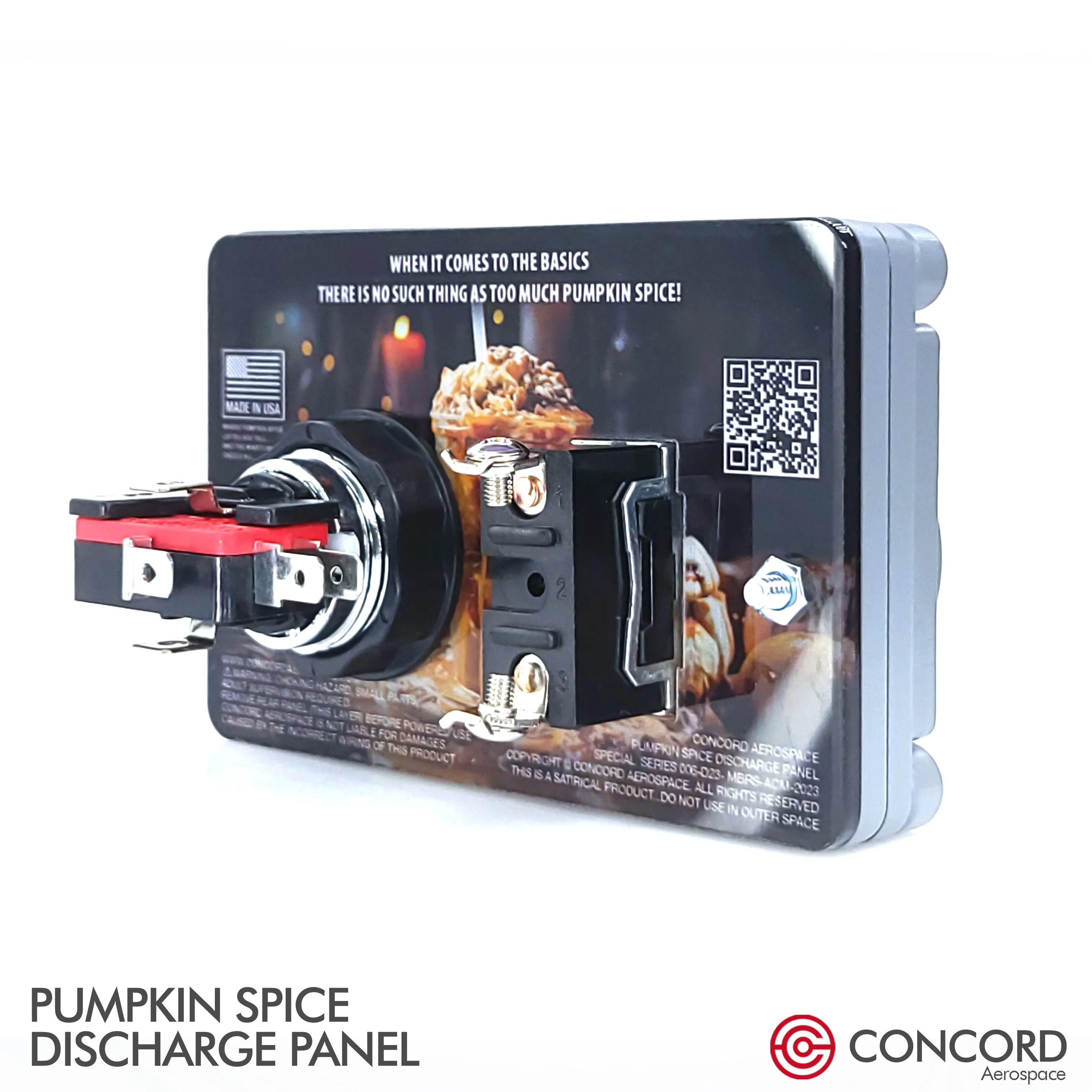 PUMPKIN SPICE DISCHARGE PANEL