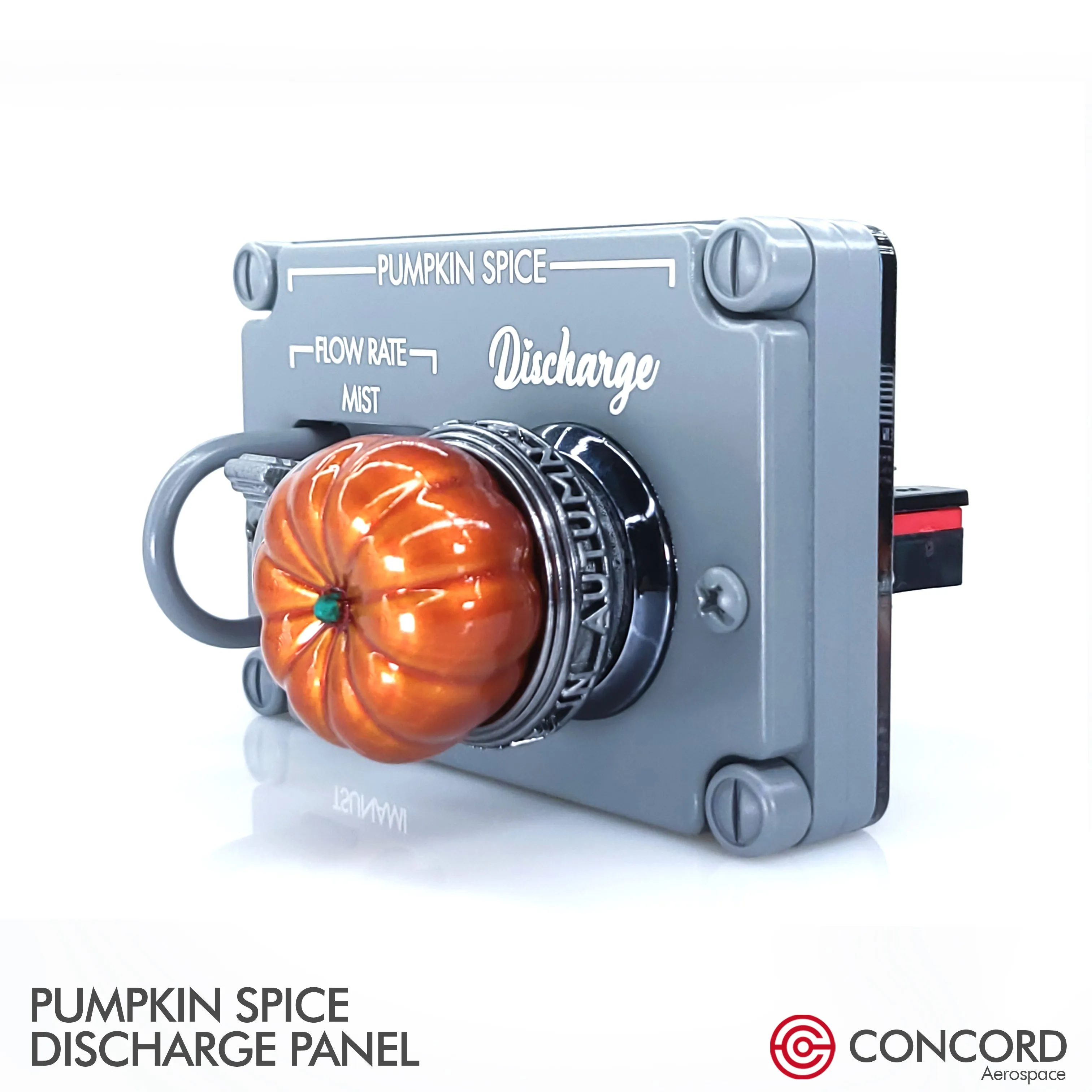PUMPKIN SPICE DISCHARGE PANEL