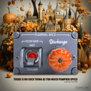 PUMPKIN SPICE DISCHARGE PANEL