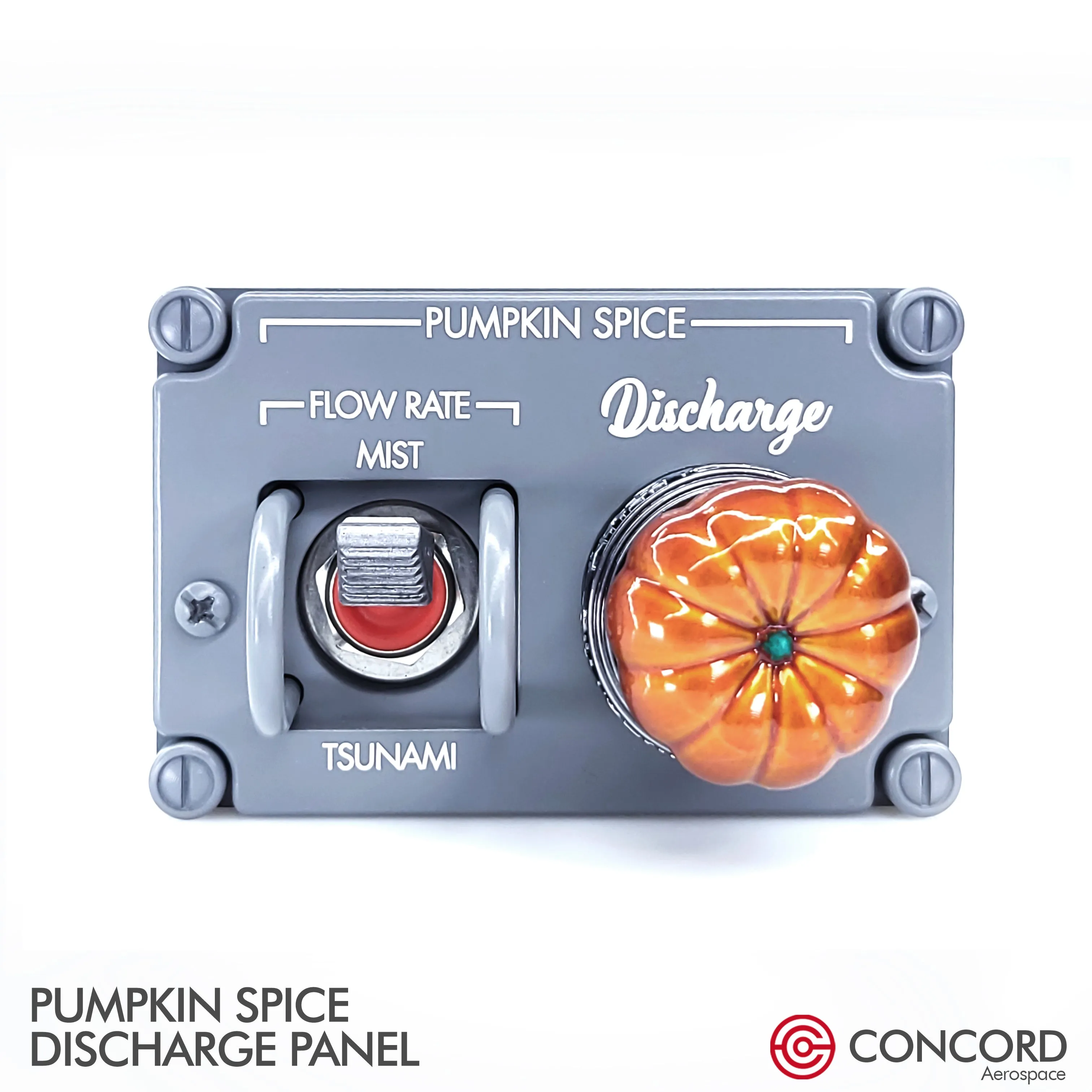 PUMPKIN SPICE DISCHARGE PANEL