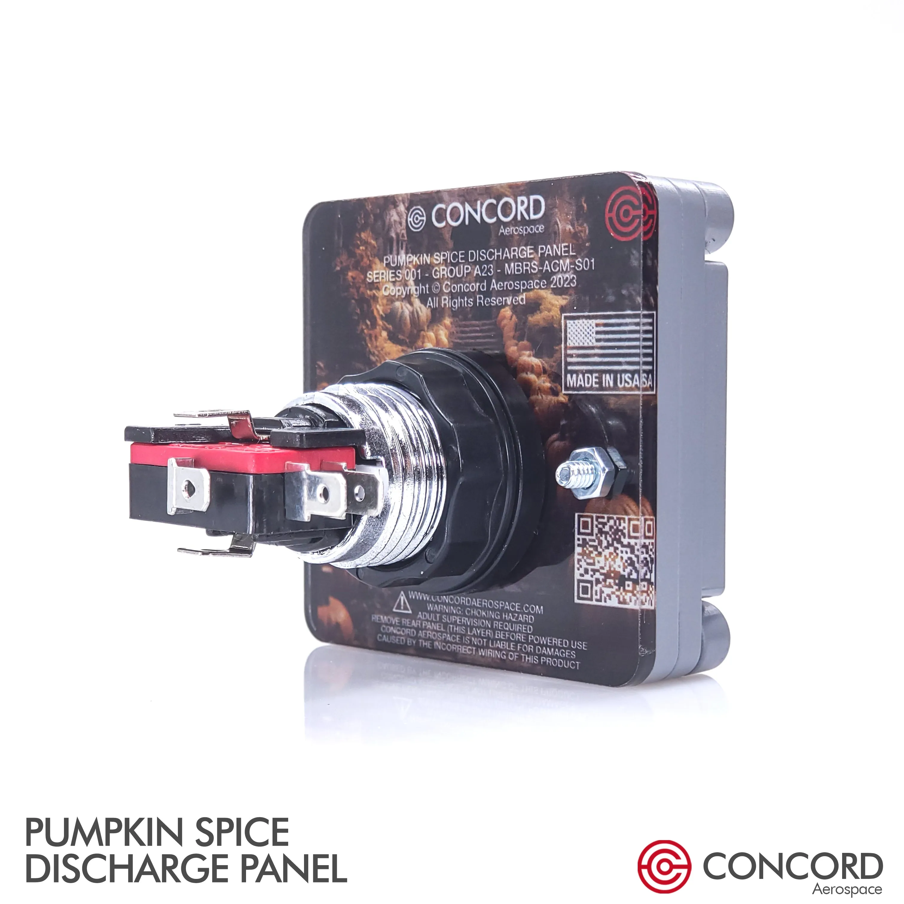 PUMPKIN SPICE DISCHARGE PANEL