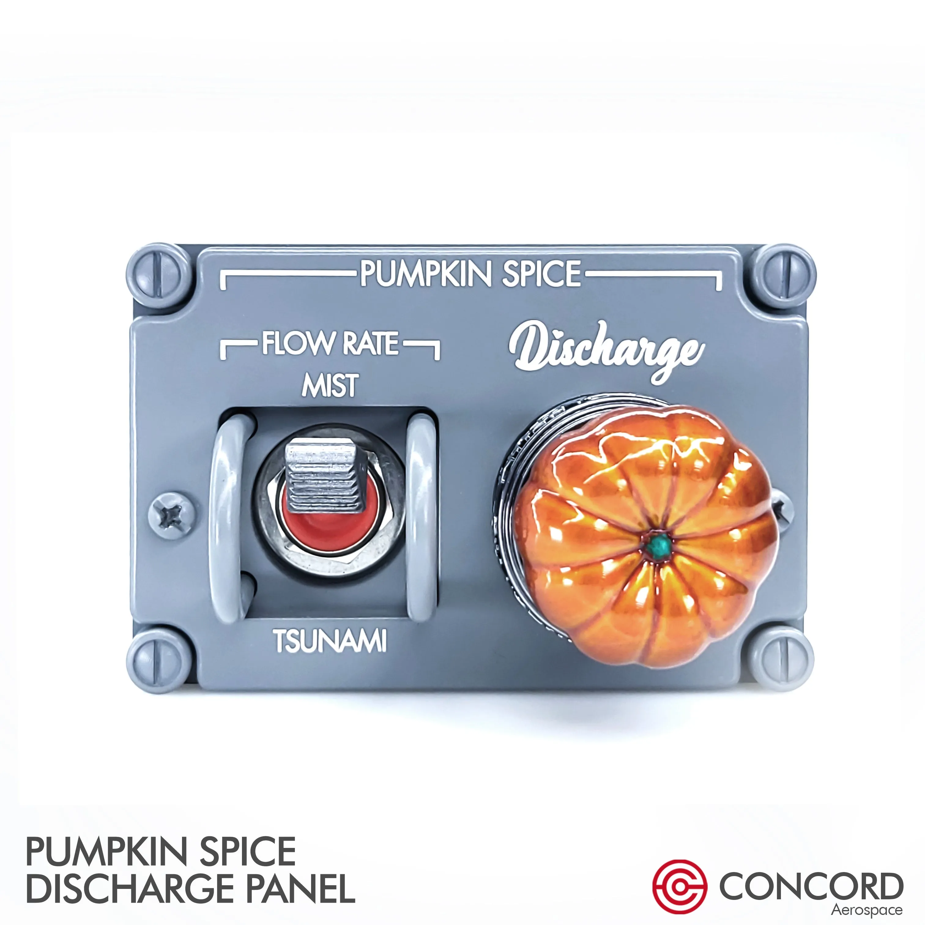PUMPKIN SPICE DISCHARGE PANEL