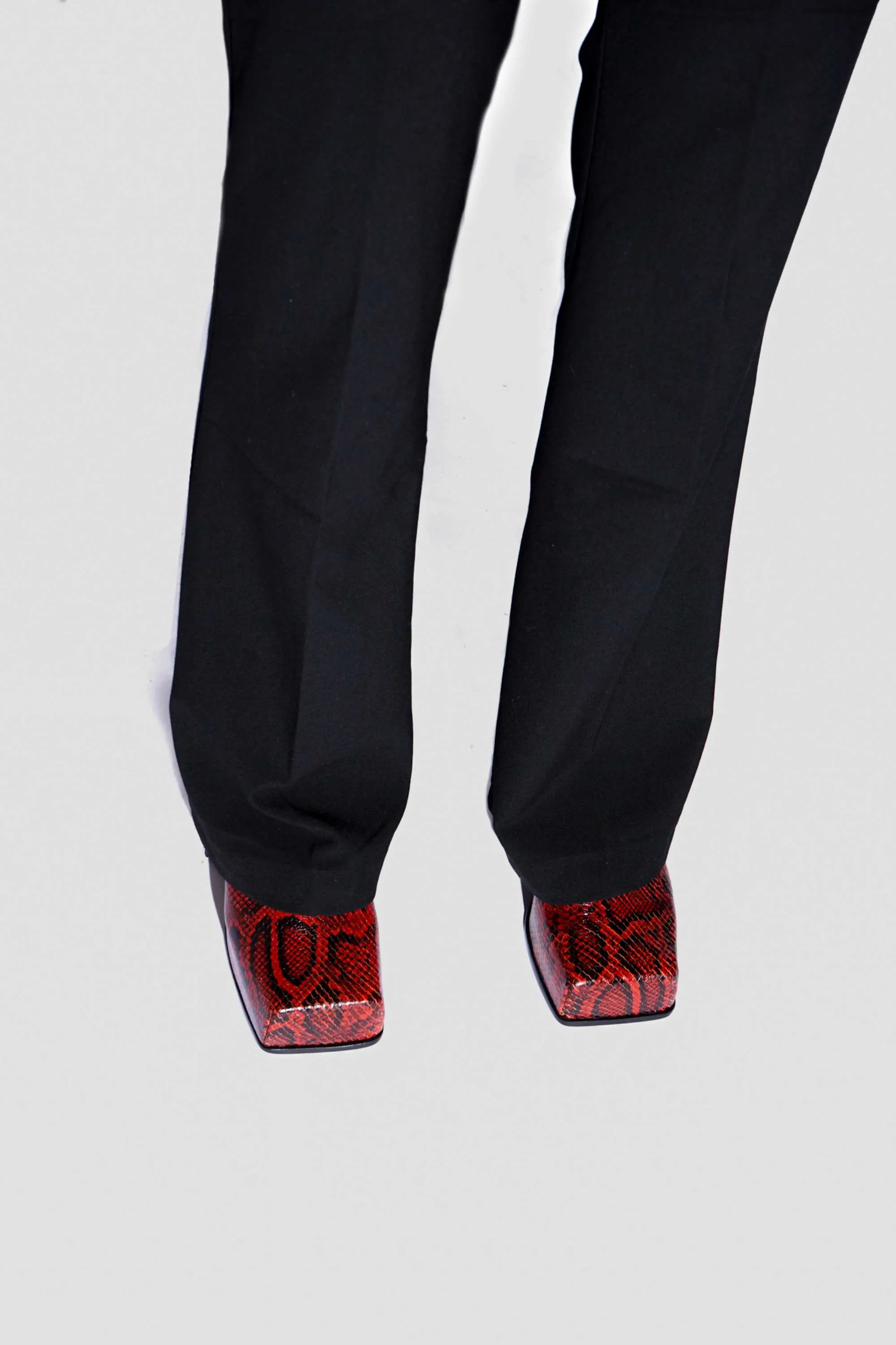 RED SNAKE ROXY BOOTS