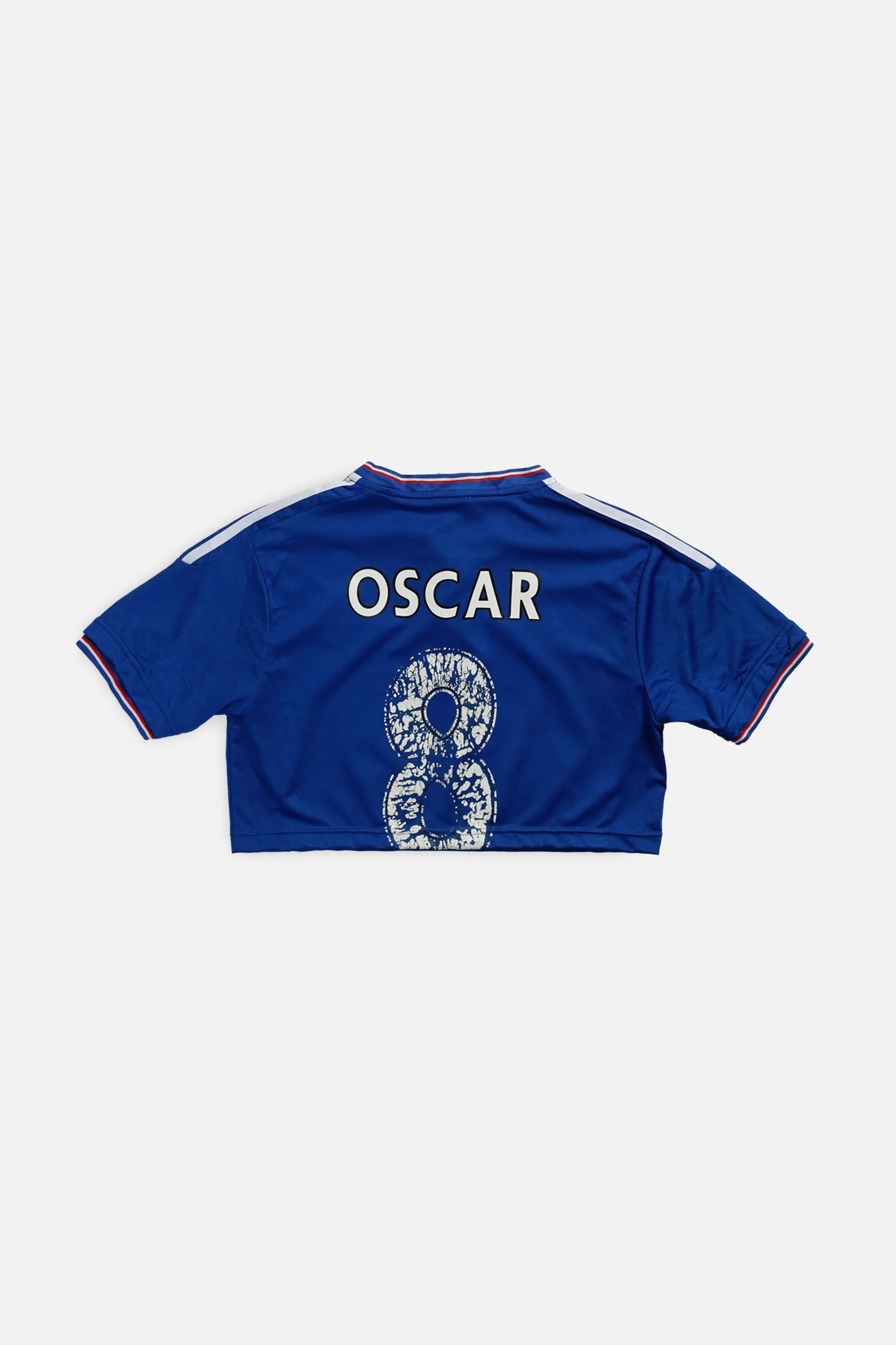 Rework Crop Chelsea Soccer Jersey - S