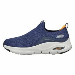 Skechers Mens Arch FIT Shoes (Numeric_11) Navy Blue