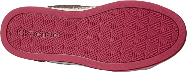 Skechers scarpa da ginnastica da ragazza Shoutouts Zipsters 84301L gun metal