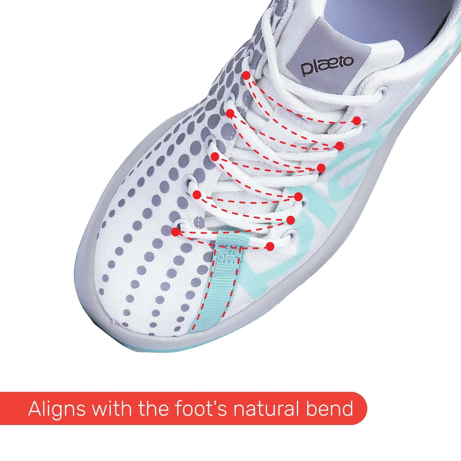 Slam Men's Sports Shoes - White / Mint