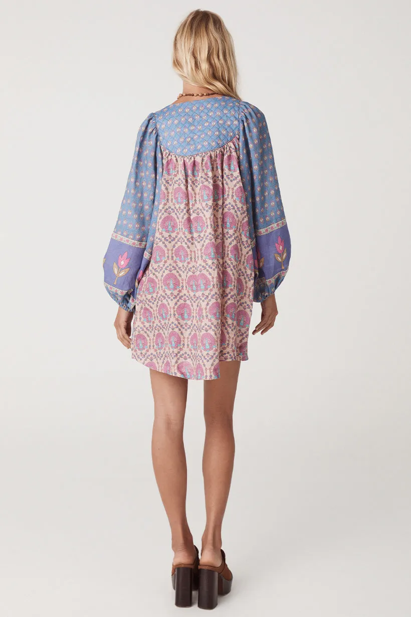 Spell Château Tunic Mini Dress - Lavender