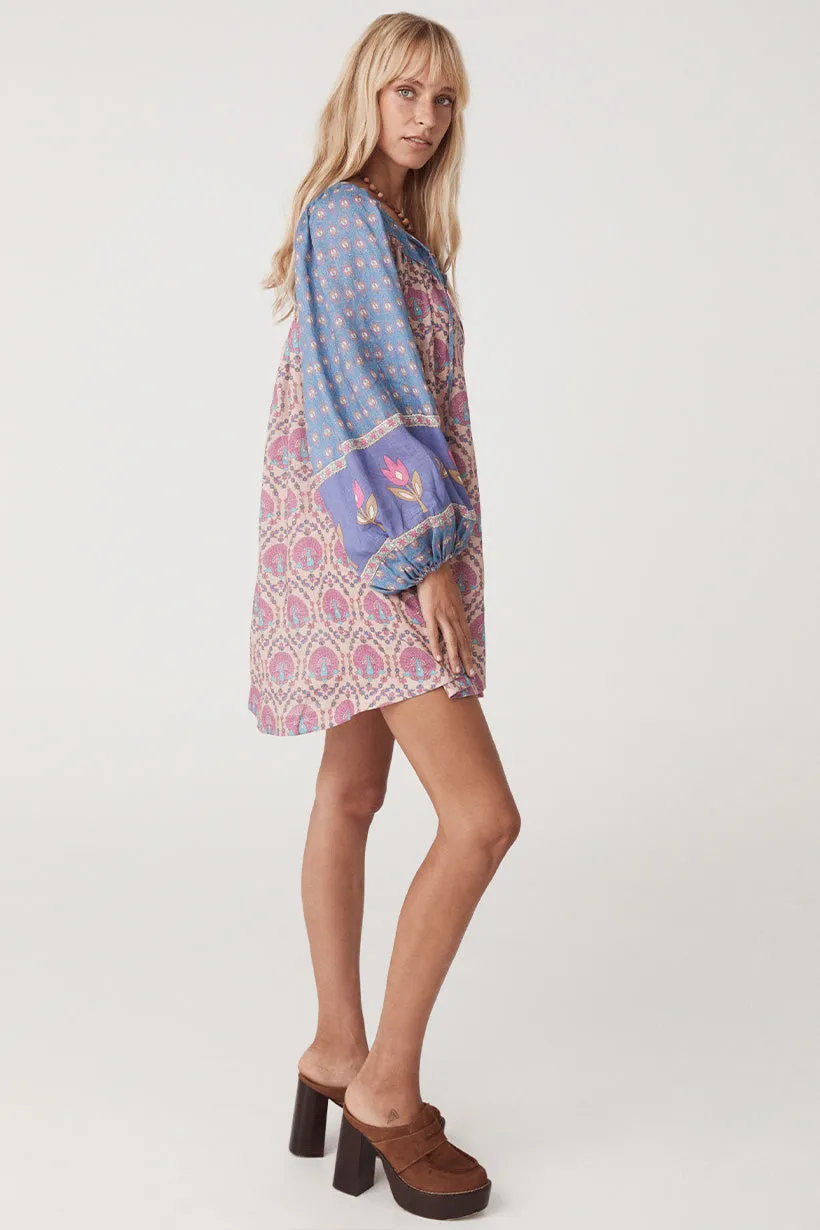 Spell Château Tunic Mini Dress - Lavender