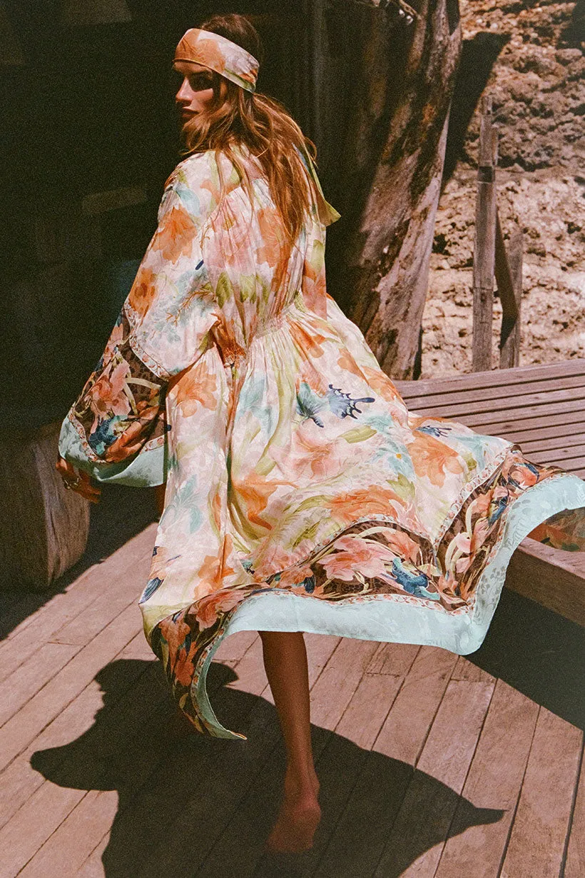 Spell - Painter's Garden Gown (Seafoam)
