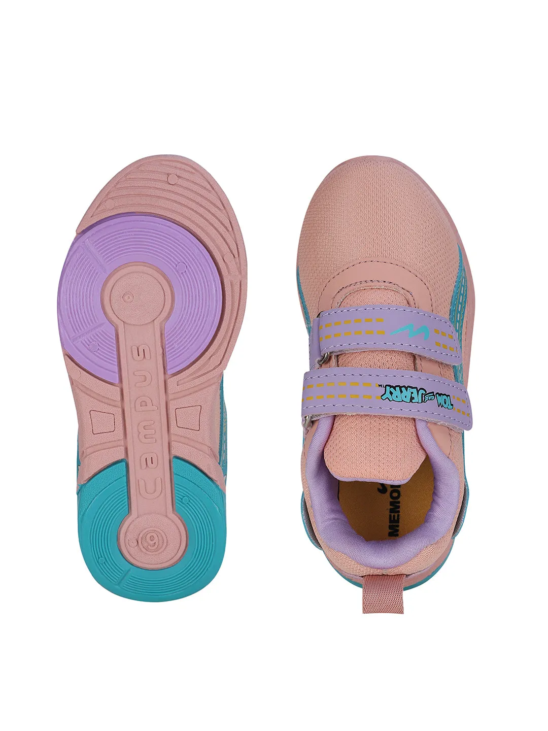 SRM-17V Peach Kid's Sports Shoes