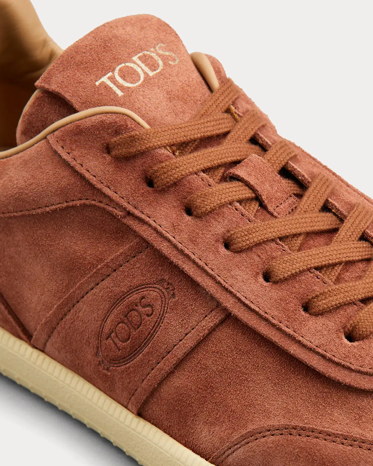 Tabs Suede Brown Low Top Sneakers