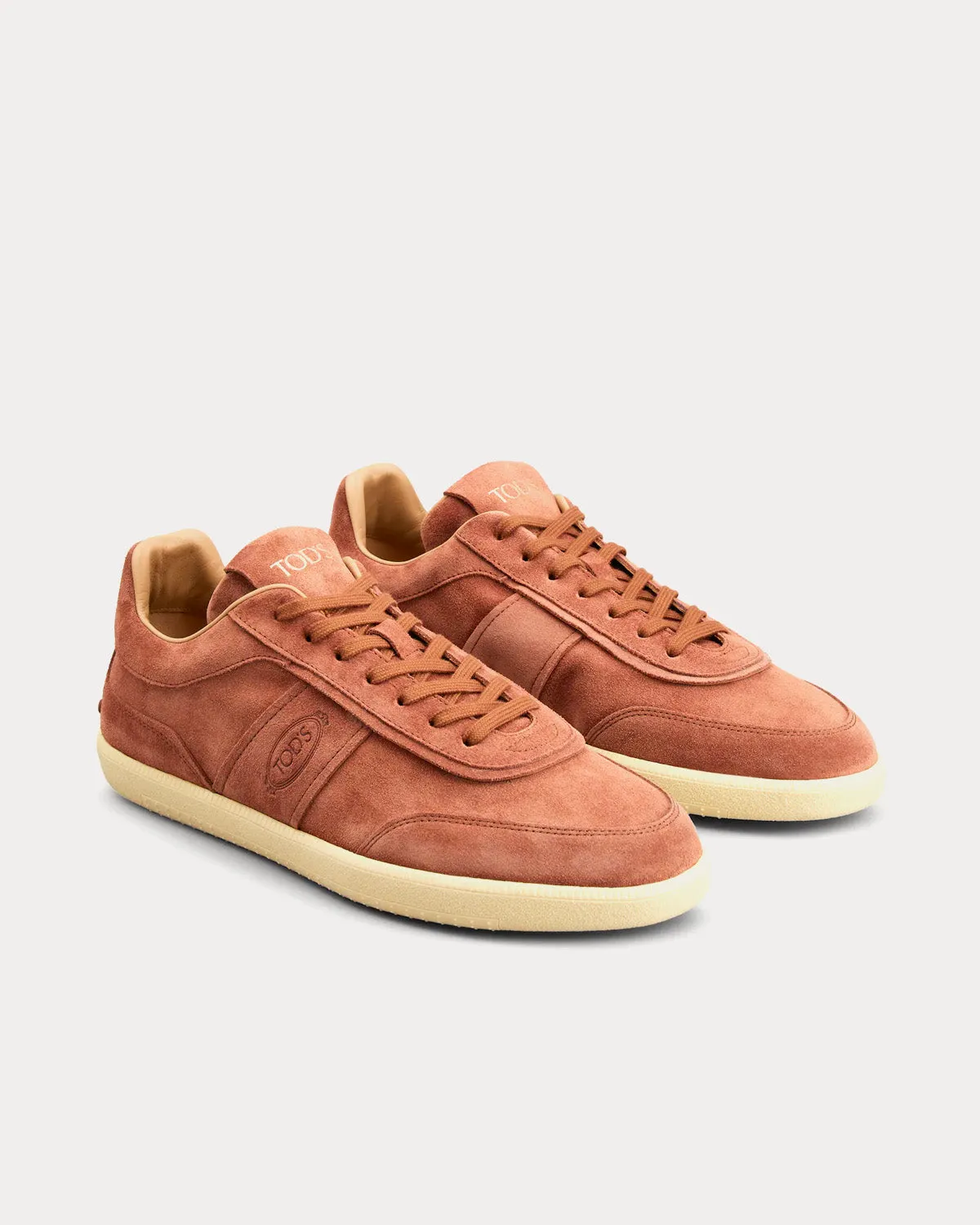 Tabs Suede Brown Low Top Sneakers