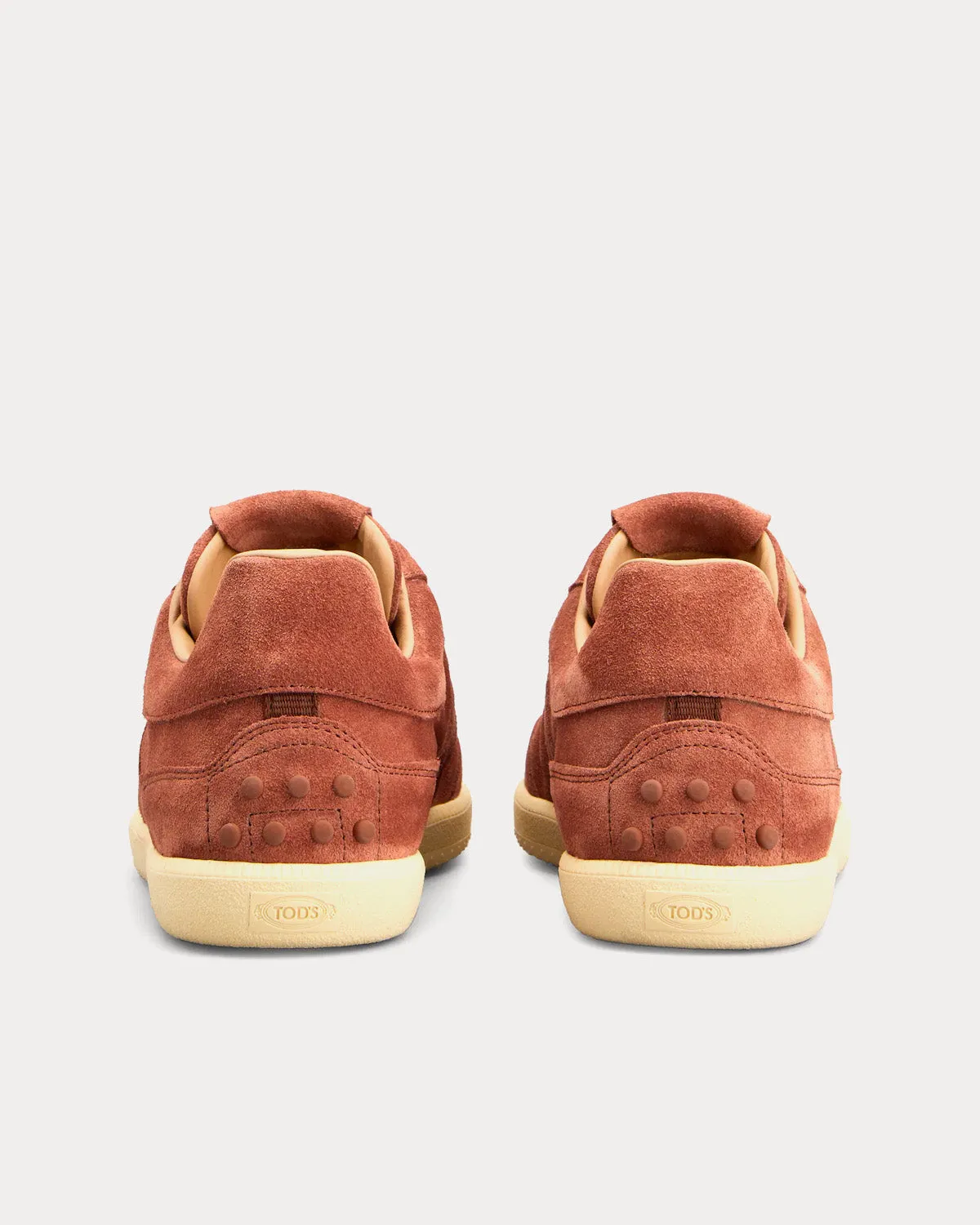 Tabs Suede Brown Low Top Sneakers