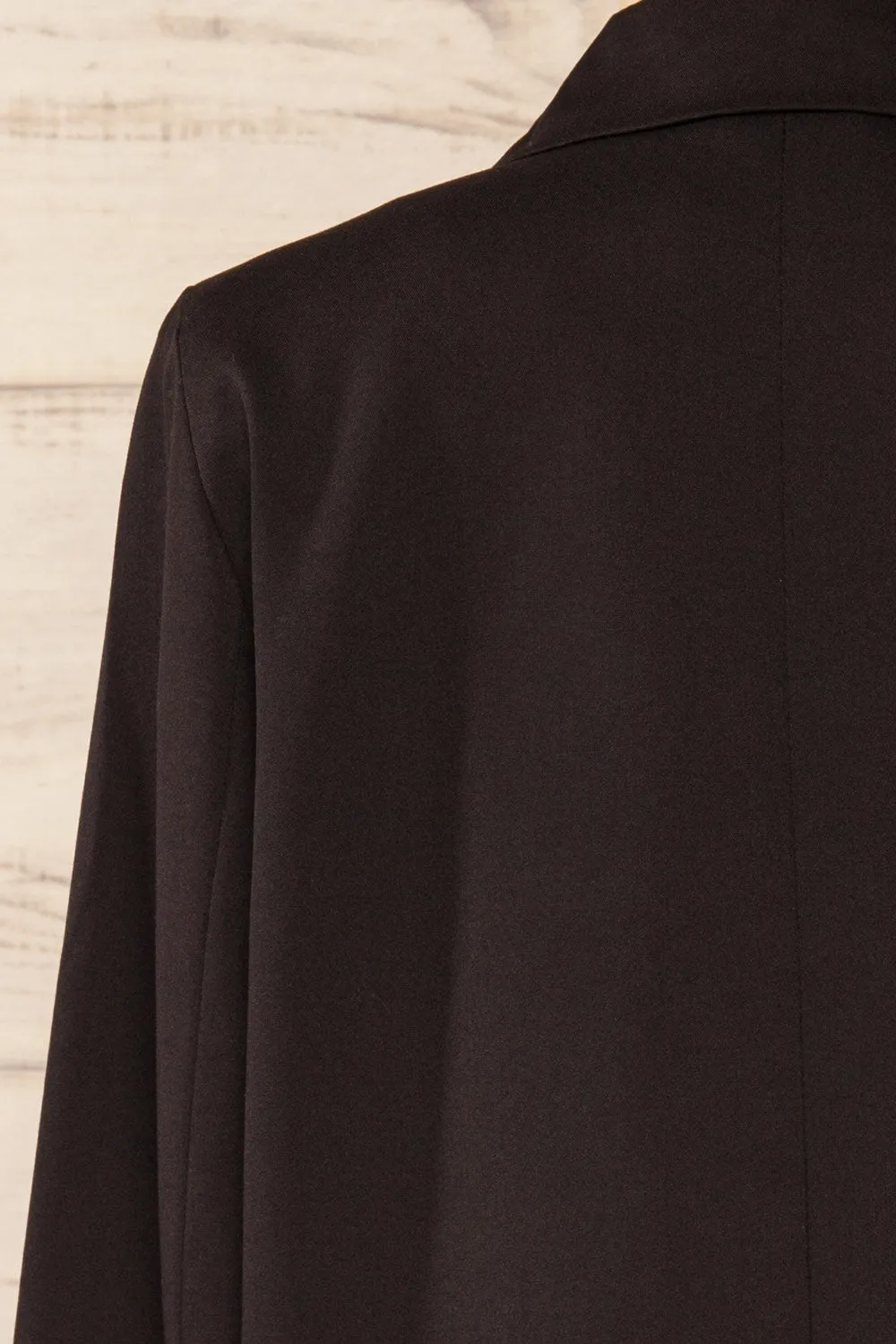 Toledo Black | Oversized Blazer w/ Pockets