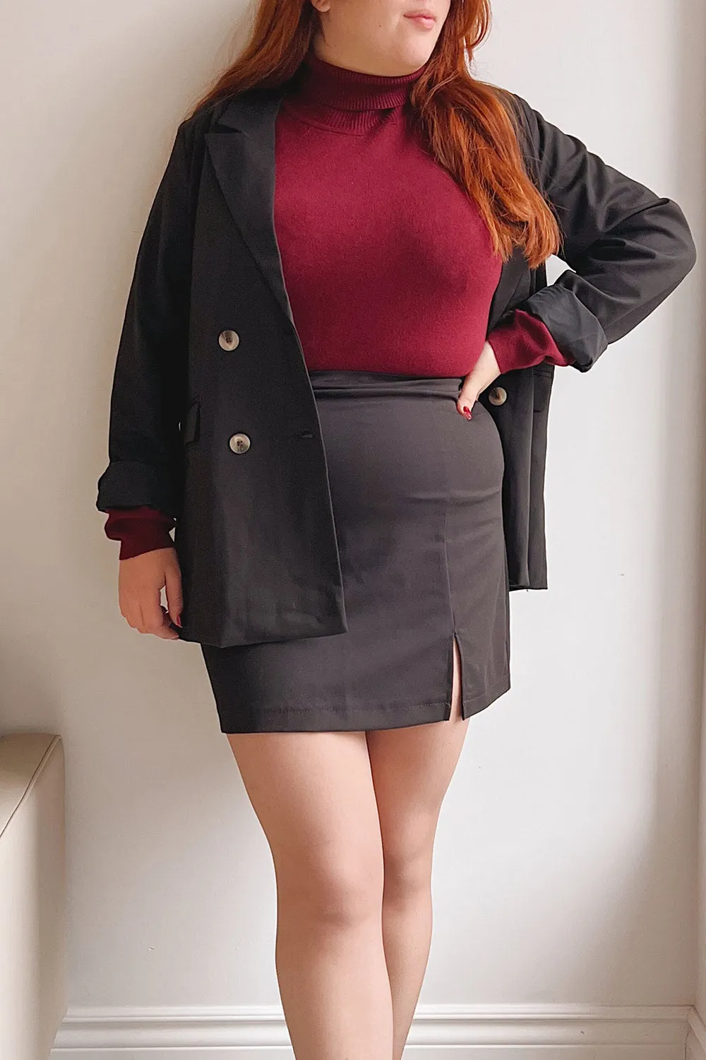 Toledo Black | Oversized Blazer w/ Pockets