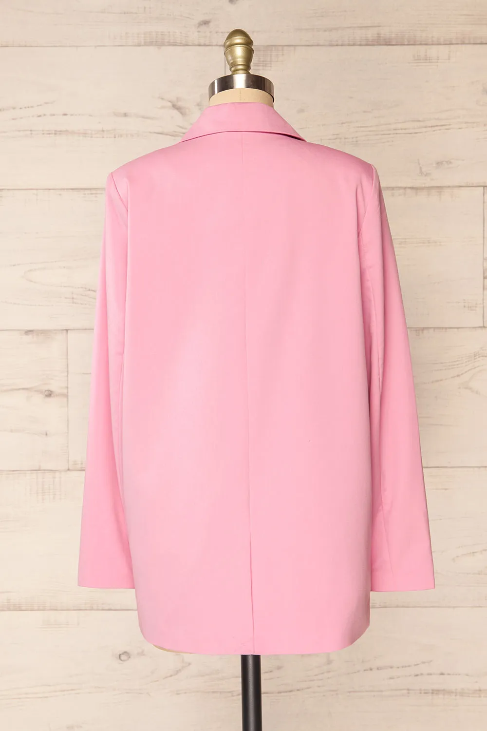 Toledo Pink | Oversized Blazer w/ Pockets