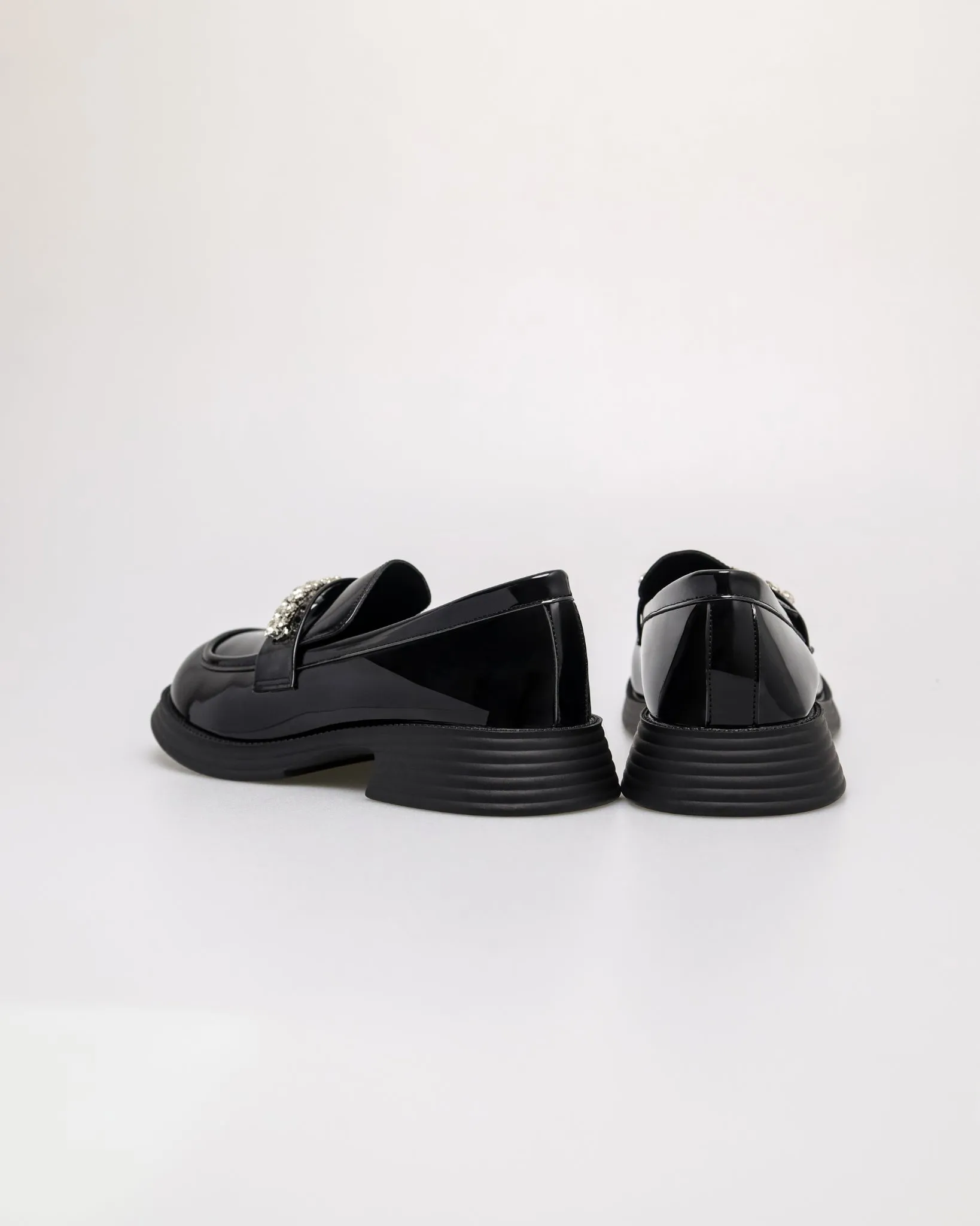 Tomaz NN488 Ladies Crystal Cuff Loafers