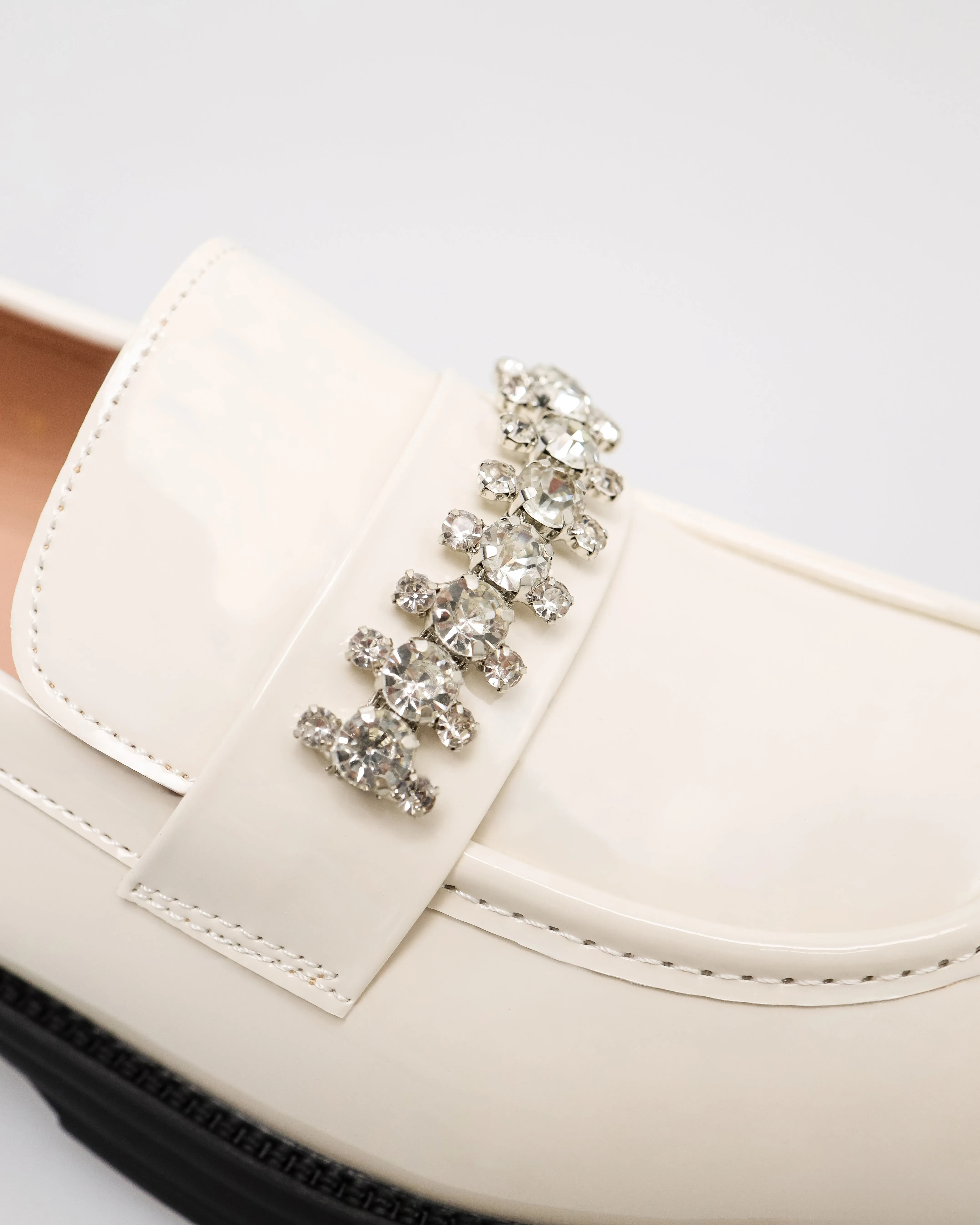 Tomaz NN488 Ladies Crystal Cuff Loafers