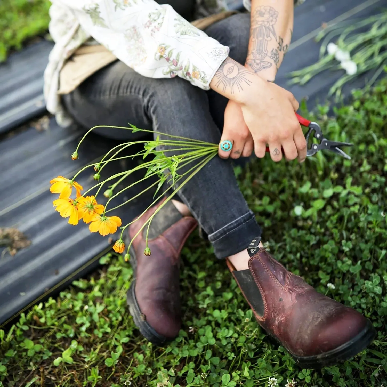 Unisex Blundstone Classic Chelsea 1440 Redwood Leather
