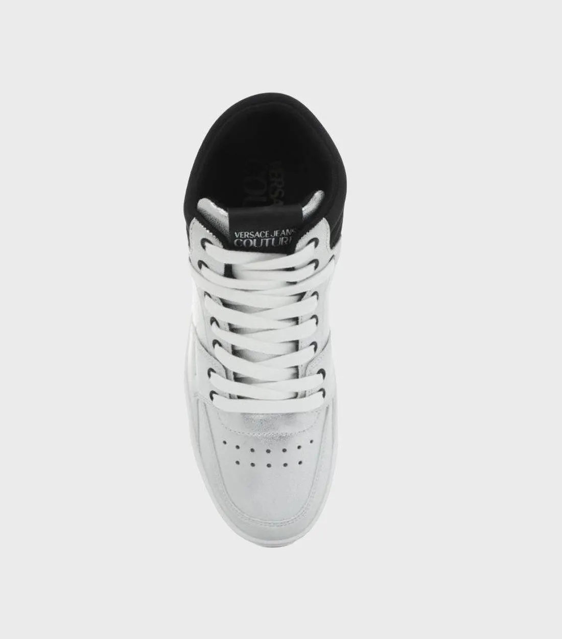 Versace Jeans Couture Zilver High Top Sneakers