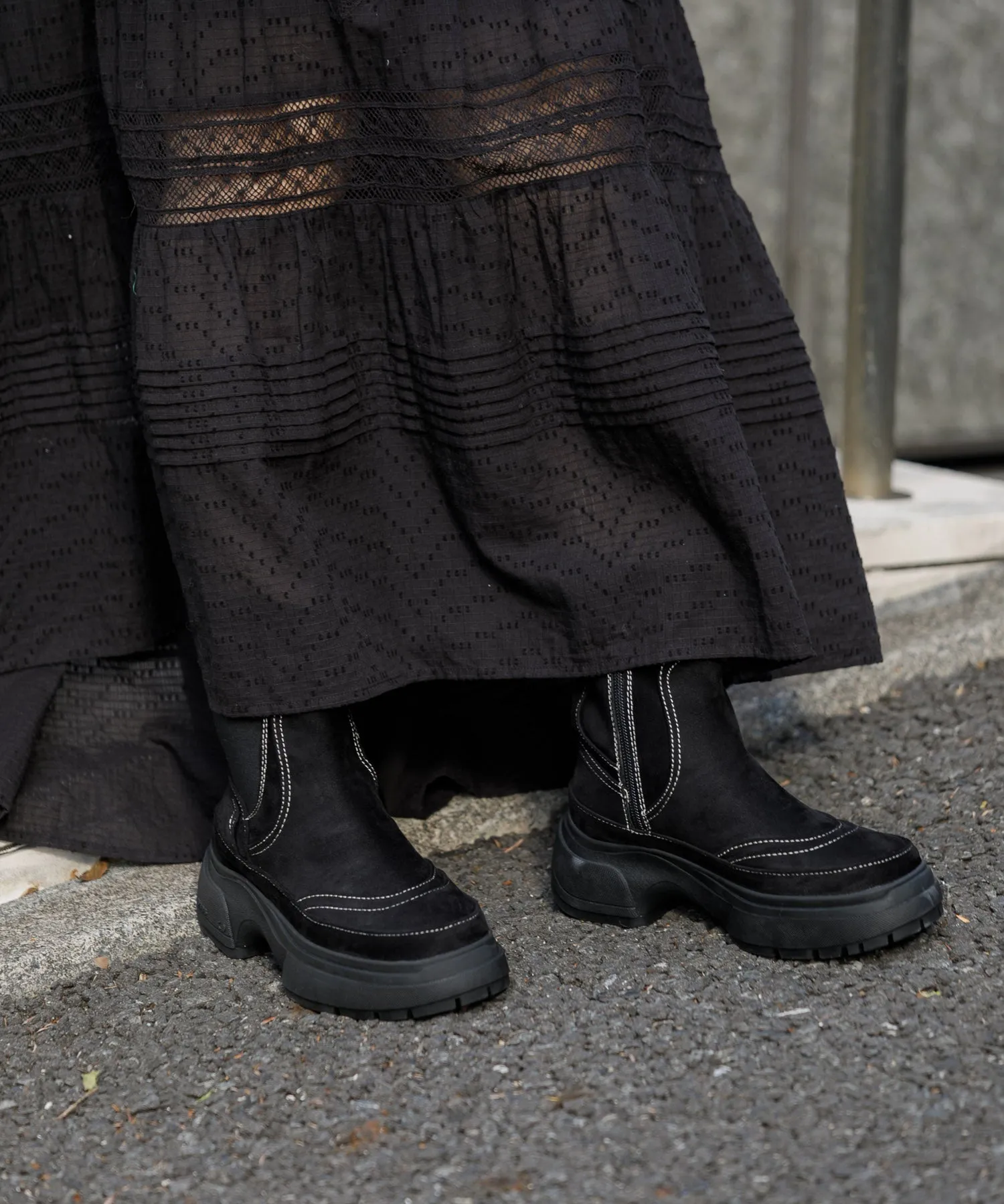 【WOMEN】PAES Layer Chelsea Boots
