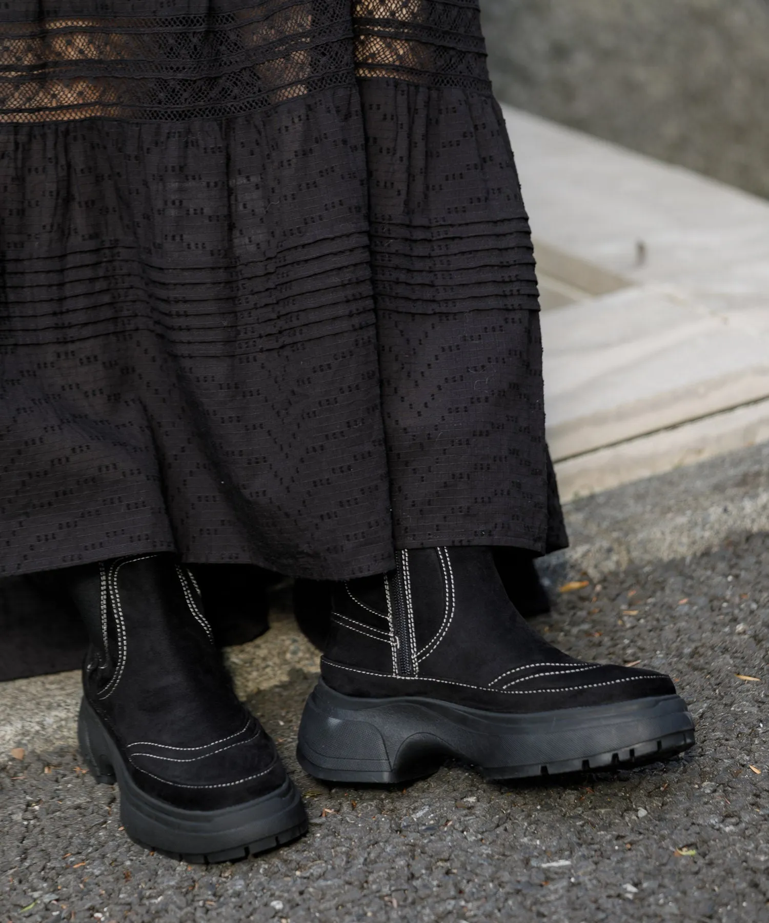 【WOMEN】PAES Layer Chelsea Boots