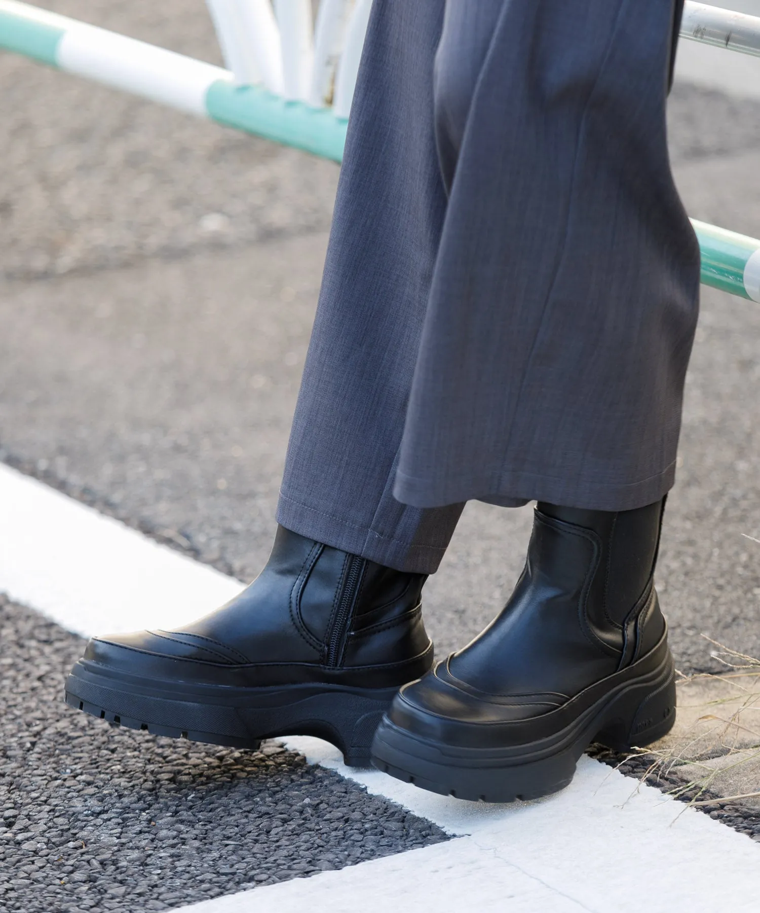 【WOMEN】PAES Layer Chelsea Boots