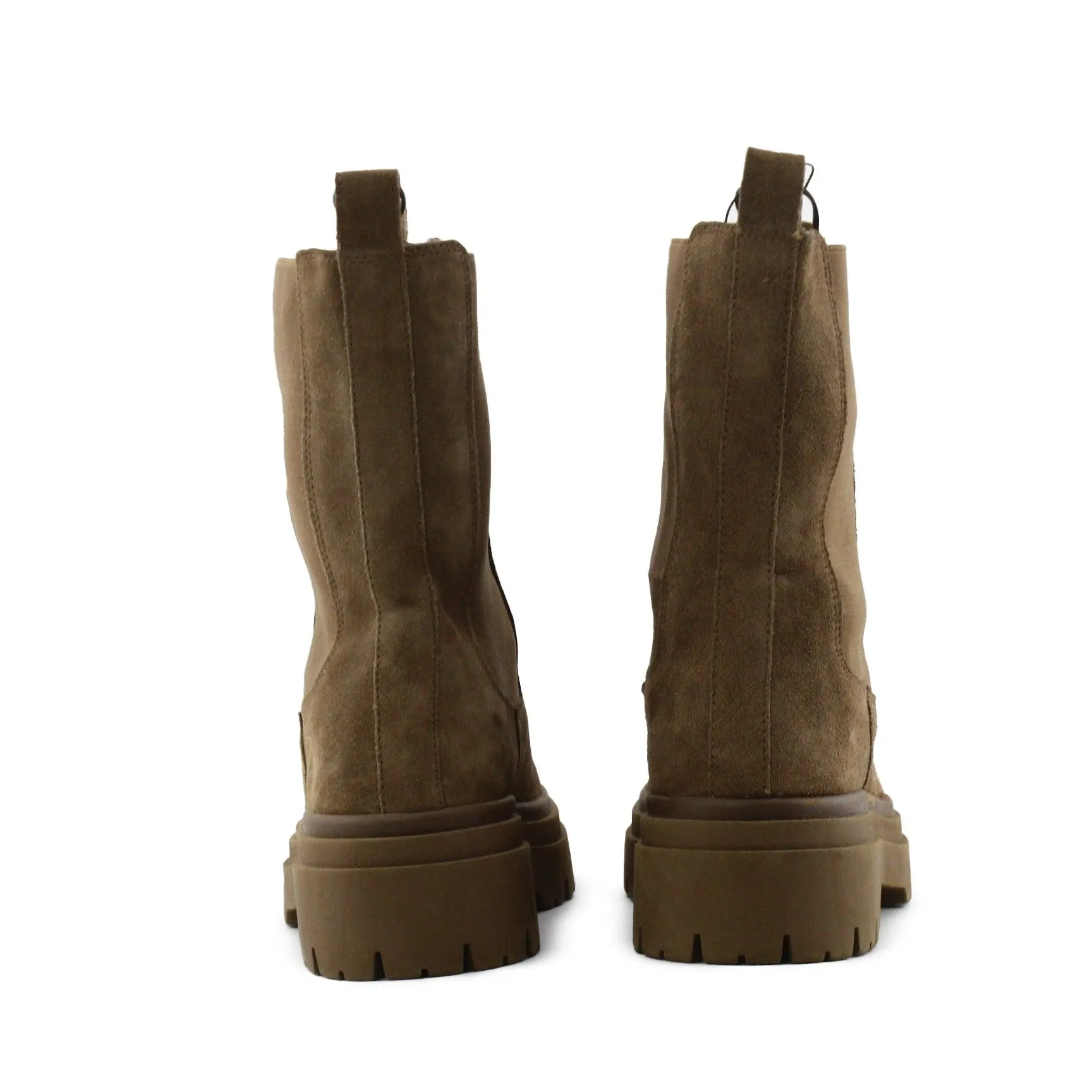 Zara Stretchable Ankle Boots | Suede